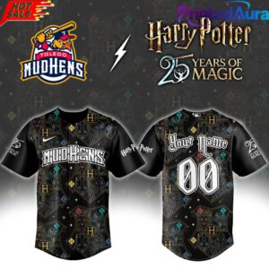 Toledo Mud Hens x Harry Potter Night 25 Years of Magic Custom Baseball Jersey