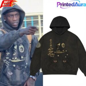 Travis Scott Cactus Jack x Takashi Murakami Hollow Hoodie