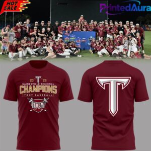 Troy Baseball x Champion Gainesville Regional 2026 Shirt