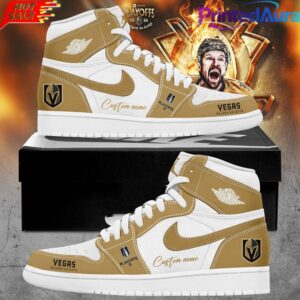 Vegas Golden Knights 2026 Stanley Cup Final Air Jordan 1 Shoes