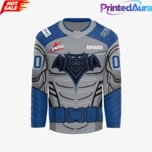 Victoria Royals 2026 Superhero Custom Hockey Jersey 1