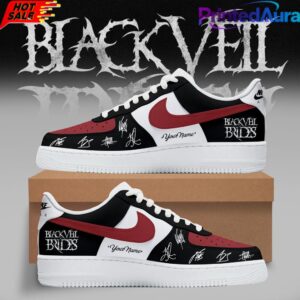 Vindica Tour Crimson Basic Custom AF1 Sneakers