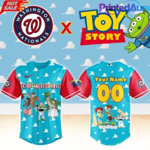 Washington Nationals x Toy Story Night Baseball Jersey