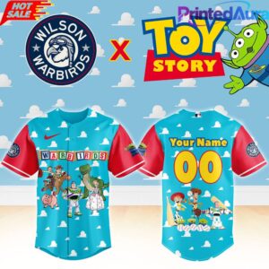 Wilson Warbirds x Toy Story Night Custom Baseball Jersey
