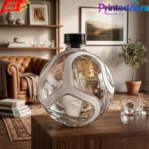 World Cup 2026 Trionda Ball Inspired Whiskey Bottle