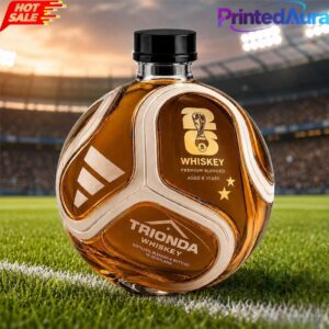 World Cup 2026 Trionda Ball Inspired Whiskey Bottle 1
