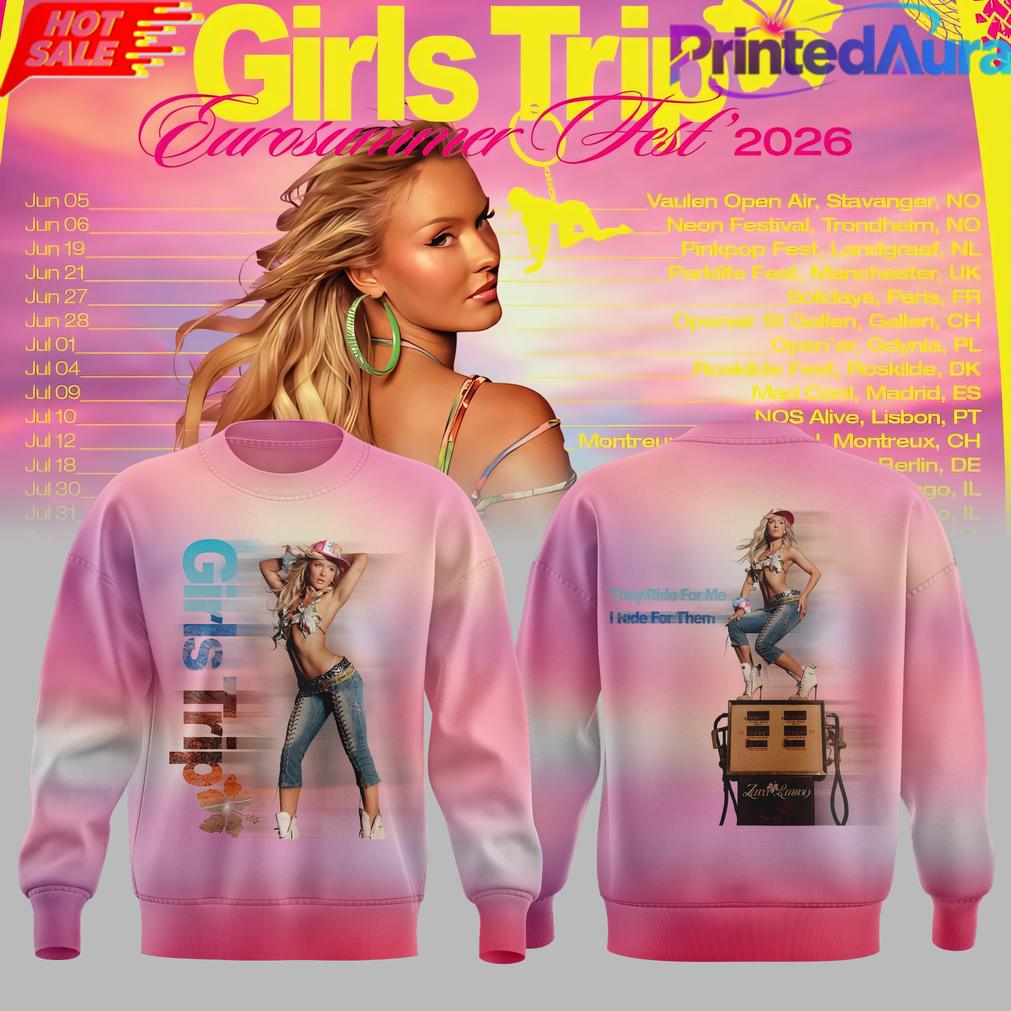 Zara Larsson Girls Trip Eurosummer Fest 2026 Sweatshirt Zara Larsson Girls Trip Eurosummer Fest 2026 Sweatshirt