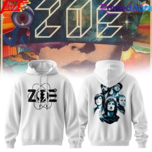 Zoé MEMOREX + REXSEXEX + MÁS Tour 2026 White Hoodie