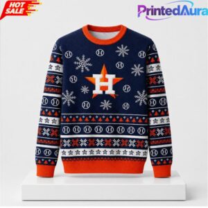 2026 Astros Christmas In July Ugly Christmas Sweater