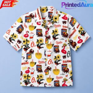 2026 Baltimore Orioles Birdland Hawaiian Shirt 1