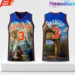 2026 Knicks Stephon Marbury Hardwood Basketball Jersey 1 2026 Knicks Stephon Marbury Hardwood Basketball Jersey 1