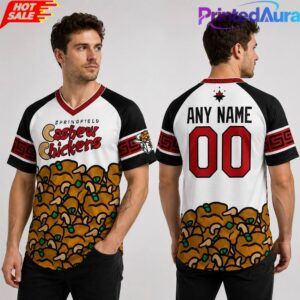 2026 Springfield Cardinals Cashew Chickens Football Jersey