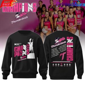 ADE Thunderbirds Champions Suncorp Super Netball 2026 Sweater