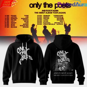 AND ID DO IT AGAIN THE DEBUT ALBUM TOUR 2026 Edition Hoodie 1