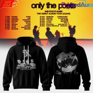 AND ID DO IT AGAIN THE DEBUT ALBUM TOUR 2026 Edition Hoodie 2
