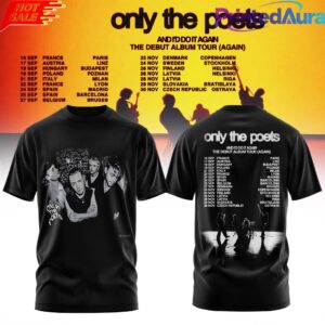 AND ID DO IT AGAIN THE DEBUT ALBUM TOUR 2026 Edition T-Shirt