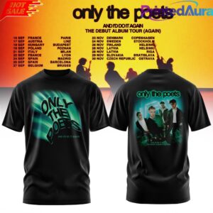 AND ID DO IT AGAIN THE DEBUT ALBUM TOUR 2026 Edition T-Shirt 1