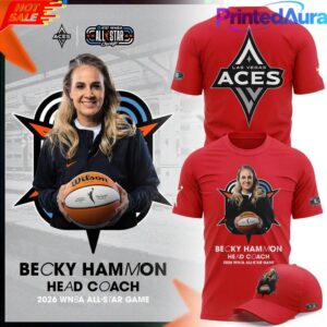 Aces Becky Hammon 2026 WNBA AllStar Coach T-Shirt 2 Aces Becky Hammon 2026 WNBA AllStar Coach T-Shirt 2