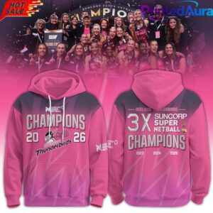 Adelaide Thunderbirds Champions Women’s 2026 Edition Hoodie
