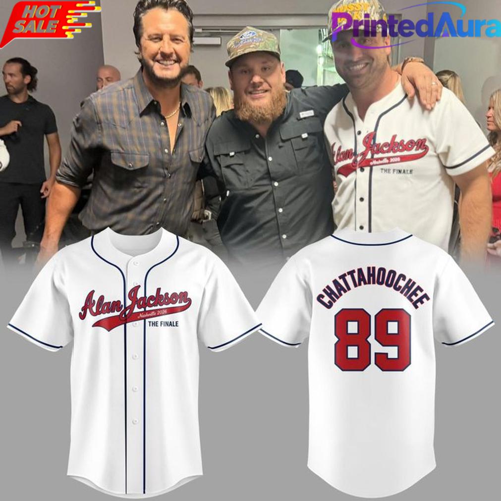 Alan Jackson Nashville 2026 The Finals Baseball Jersey Alan Jackson Nashville 2026 The Finals Baseball Jersey