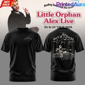 Alex Warren Little Orphan Alex Live 2026 Limited T-Shirt 1