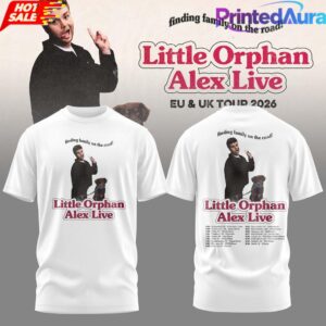 Alex Warren Little Orphan Alex Live 2026 Limited T-Shirt 4
