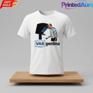Antonio Mateu Lahoz VARgentina 2026 World Cup Shirt 1
