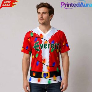 AquaSox Christmas In July Santa Jersey 2026 Giveaway Football Jersey