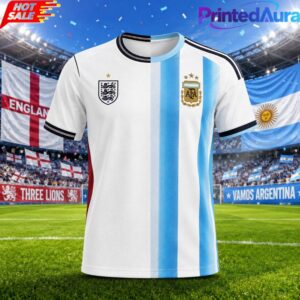 Argentina x England World Cup 2026 Limited Edition Football Jersey 1