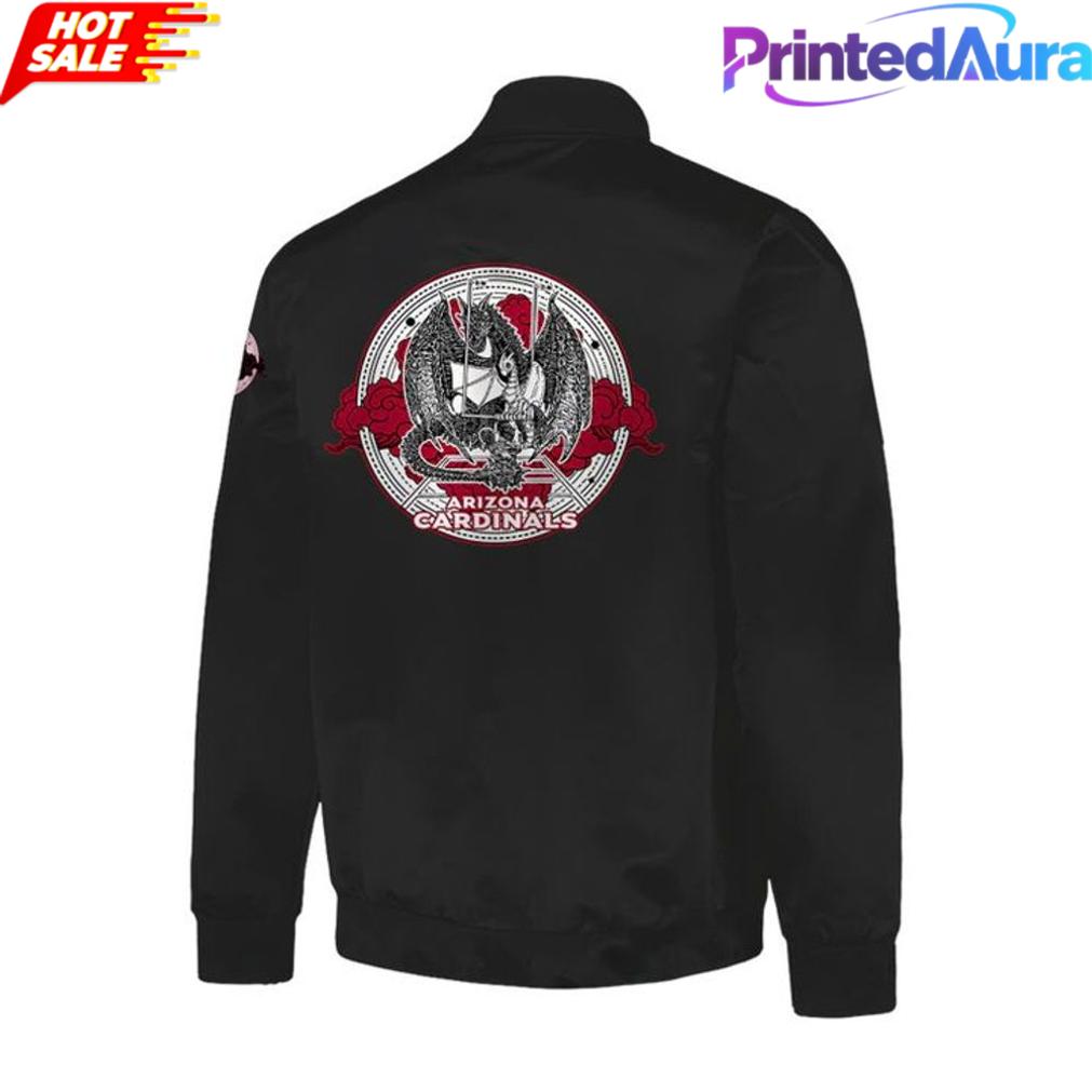 Arizona Cardinals x Fourth Wing Night 2026 Bomber Jacket Arizona Cardinals x Fourth Wing Night 2026 Bomber Jacket