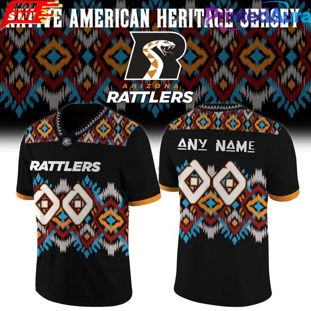 Arizona Rattlers x Native American Heritage 2026 Football Jersey_ Arizona Rattlers x Native American Heritage 2026 Football Jersey_