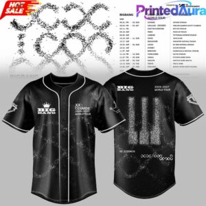 BIGBANG 20th Anniversary World Tour 2627 XX COSMOS Baseball Jersey