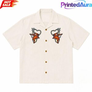 BTS Jin World Tour Arirang London Magikarp Pokemon Hawaiian Shirt 1 BTS Jin World Tour Arirang London Magikarp Pokemon Hawaiian Shirt 1