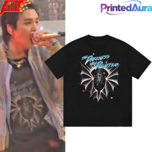BTS World Tour Arirang Brussels Suga The Darkness Will Disappear Tee