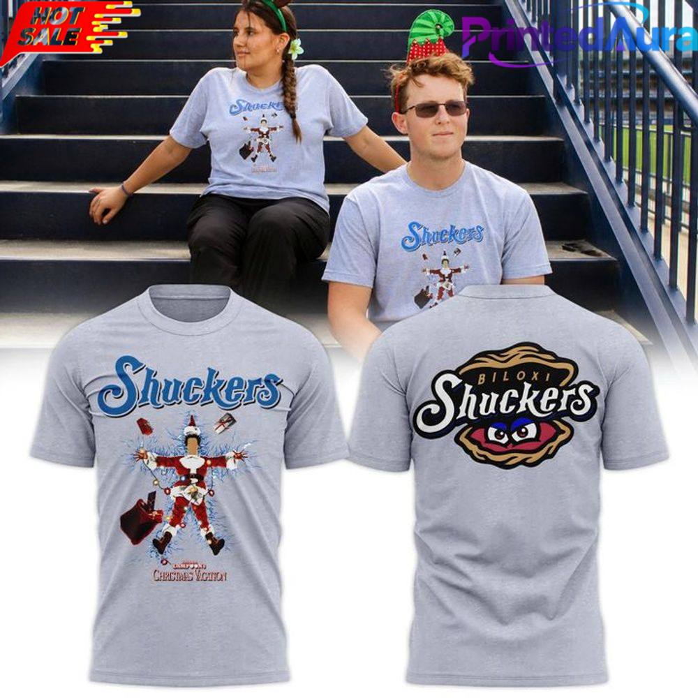 Biloxi Shuckers 2026 Christmas Vacation Limited Edition Shirt