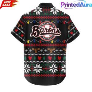 Birmingham Barons x Christmas Vacation Holiday Theme 2026 Hawaiian Shirt 1