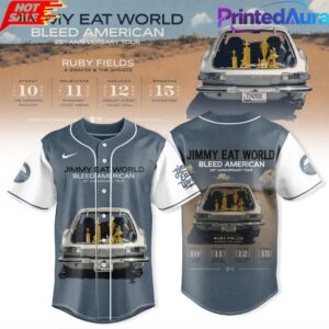 Bleed American 25th Anniversary Tour 3D Baseball Jersey 1