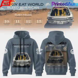 Bleed American 25th Anniversary Tour 3D Hoodie 1
