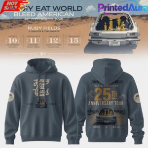 Bleed American 25th Anniversary Tour 3D Hoodie 2