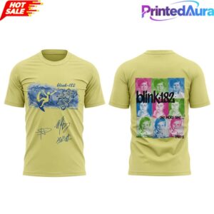 Blink-182 Boomer Spaulding and Travis Pastel Tee 1 Blink-182 Boomer Spaulding and Travis Pastel Tee 1
