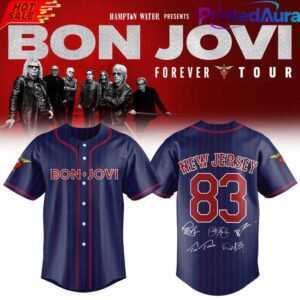 Bon Jovi – Forever Tour 2026 Baseball Jersey