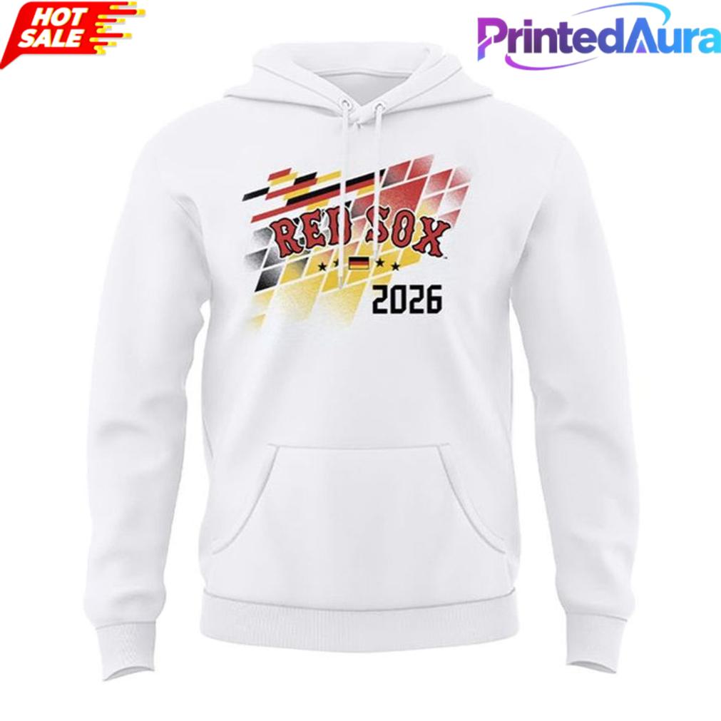 Boston Red Sox German Celebration Special White Hoodie Boston Red Sox German Celebration Special White Hoodie