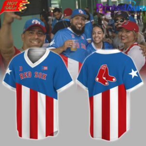 Boston Red Sox Puerto Rico Heritage Baseball Jersey Limited Edition