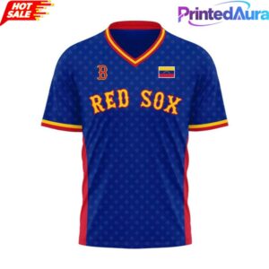 Boston Red Sox x Venezuelan Heritage 2026 Baseball Jersey 1