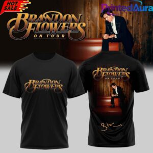 Brandon Flowers On Tour 2026 Signature Black Edition Tee