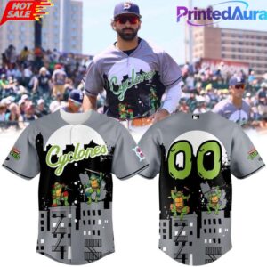 Brooklyn Cyclones 2026 TMNT Custom Baseball Jersey