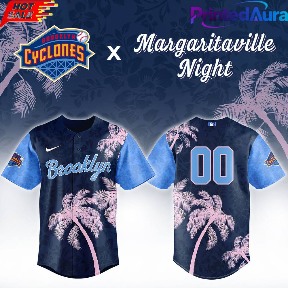 Brooklyn Cyclones Cyclones Margaritaville Night Limited Jersey