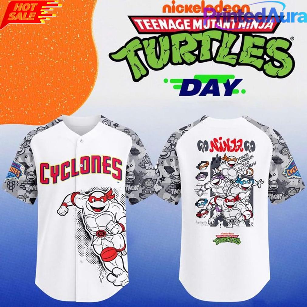 Brooklyn Cyclones x Teenage Mutant Ninja Turtles Day 2026 Baseball Jersey Brooklyn Cyclones x Teenage Mutant Ninja Turtles Day 2026 Baseball Jersey