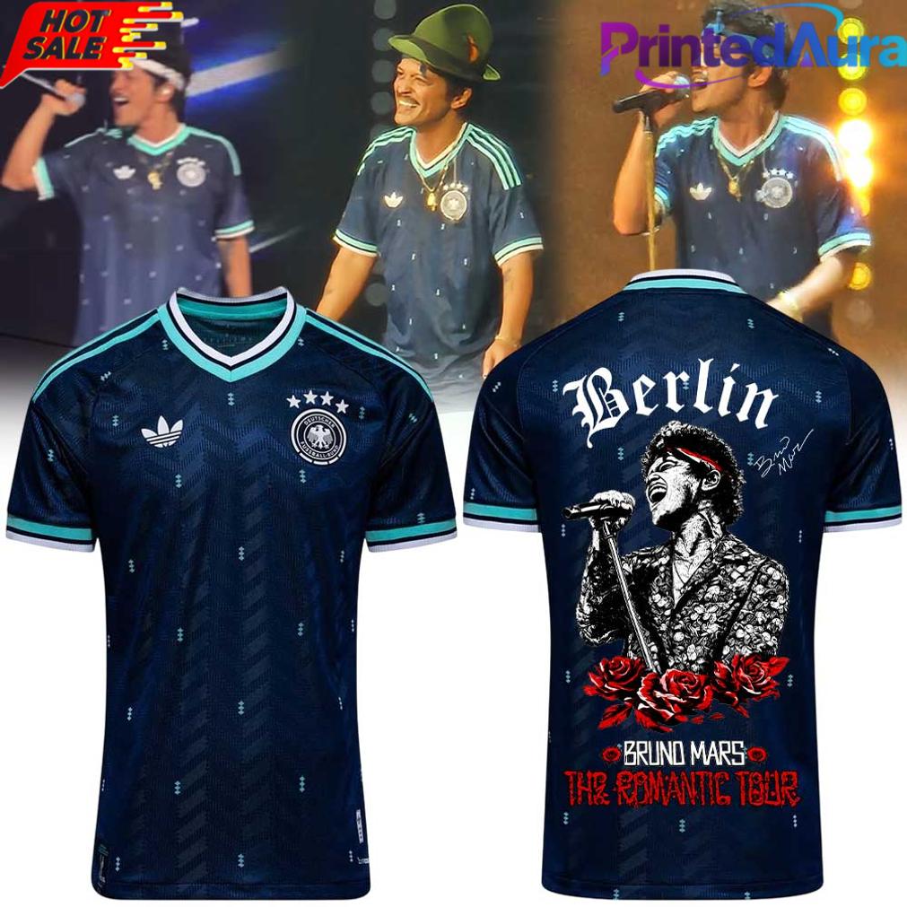 Bruno Mars THE ROMANTIC TOUR in Olympiastadion Berlin Jersey Special Edition Bruno Mars THE ROMANTIC TOUR in Olympiastadion Berlin Jersey Special Edition