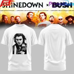 Shinedown Bush Australian & NZ Tour Limited 2D Tee